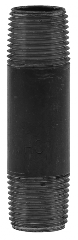 1/2" x 3" NIPPLE - BLACK