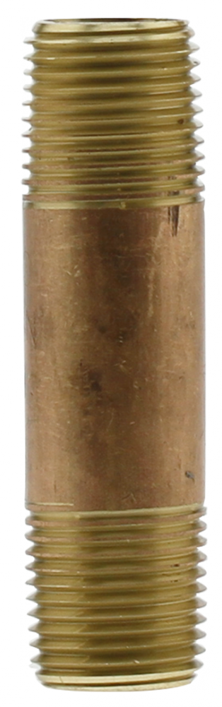 1/2" x 3" R BRASS NIPPLE