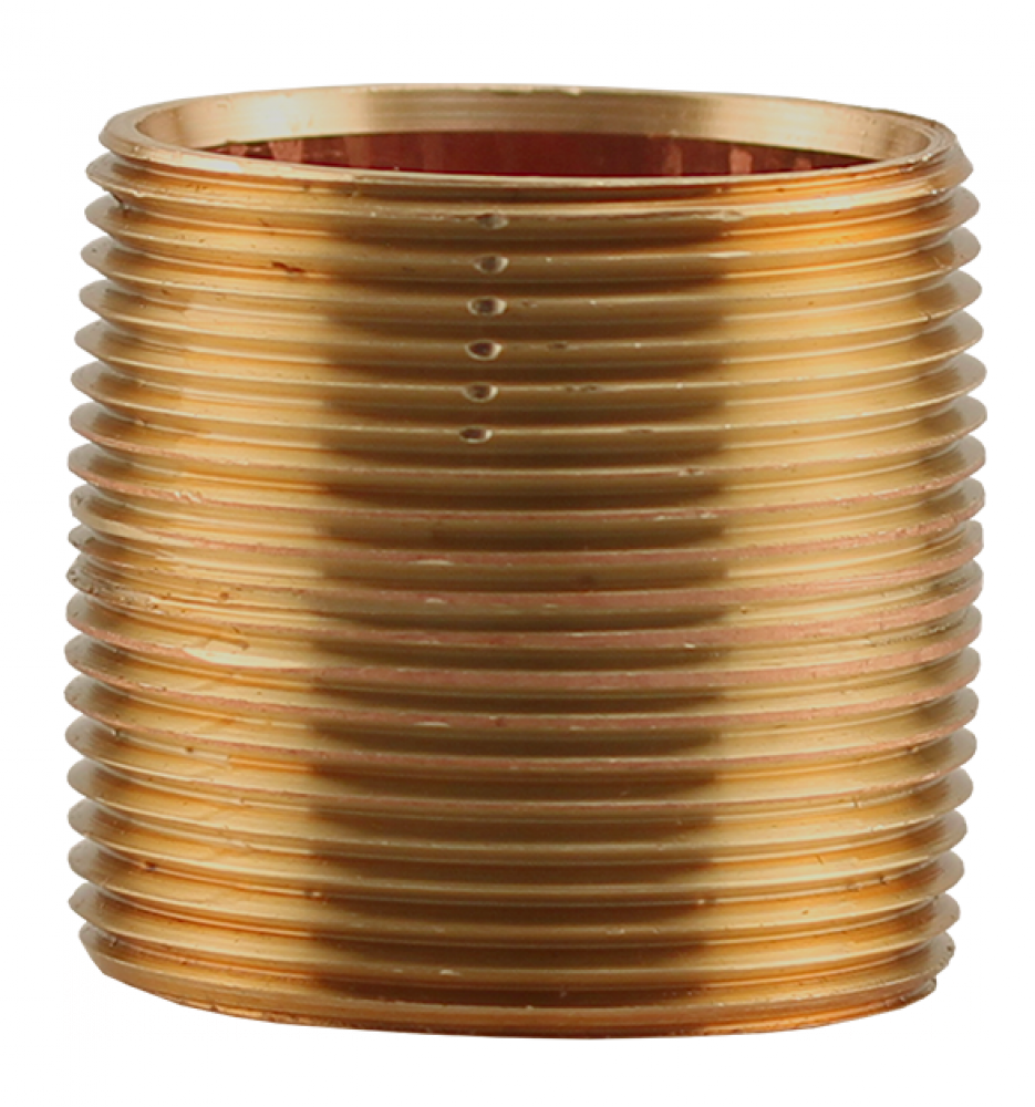 1-1/2" x CLOSE R BRASS NIPPLE