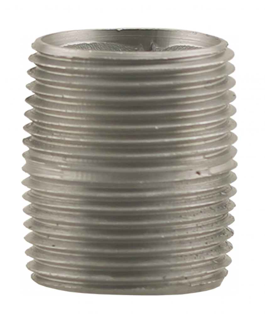 1" x CLOSE NIPPLE - GALVANIZED