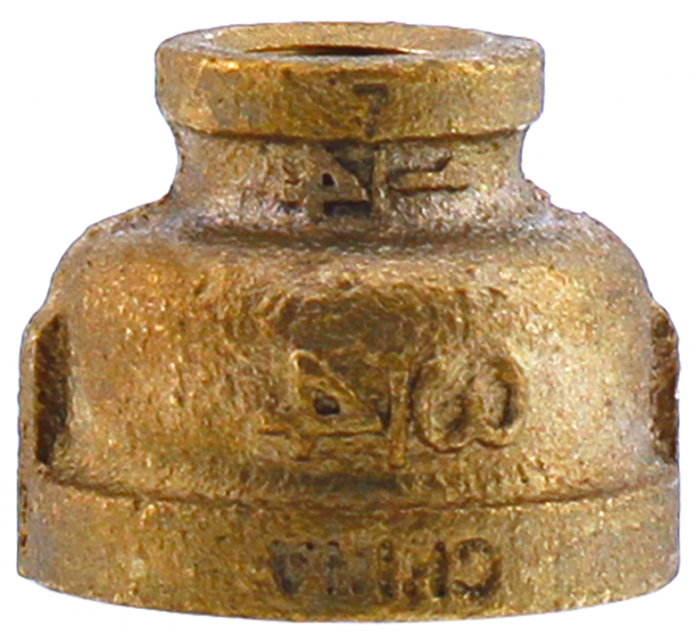 3/4" x 1/4" BRNZ CPLG NO LEAD