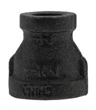 Boshart Industries 2-BLRC-0502 - 1/2" x 1/4" RED COUPLING-BLACK