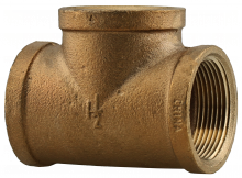 Boshart Industries 2-BRT-15 - 1-1/2" BRONZE TEE