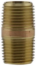 Boshart Industries BRN-0515 - 1/2" x 1-1/2" R BRASS NIPPLE
