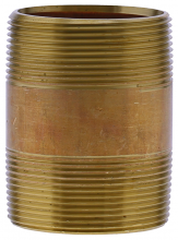 Boshart Industries BRN-2030 - 2" x 3" R BRASS NIPPLE