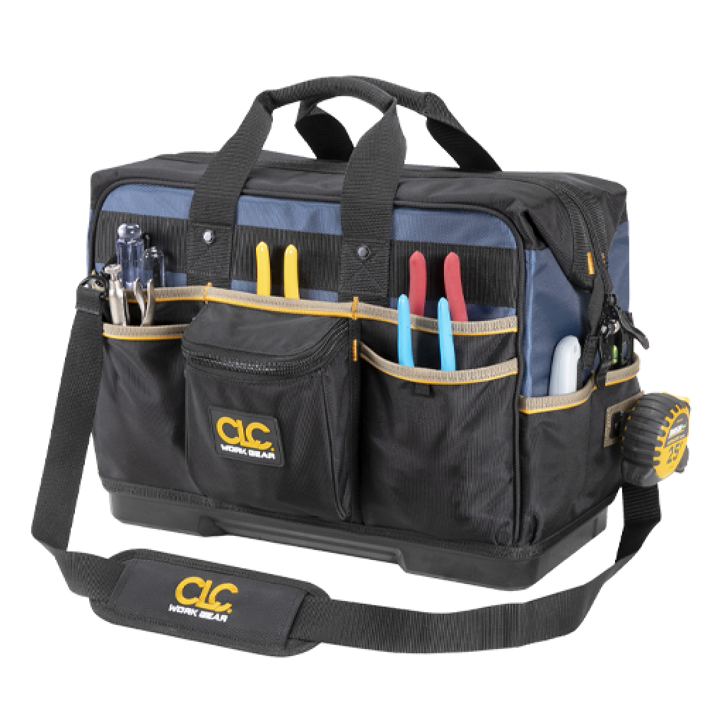 19" MOLDED BASE CONTRACTOR'S CLOSED-TOP TOOL BAG