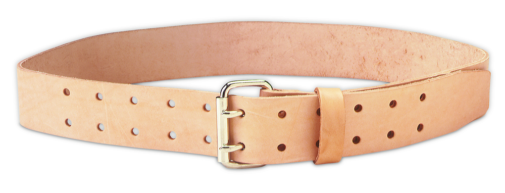 2" WIDE LEATHER WORK BELT - 29" - 46"