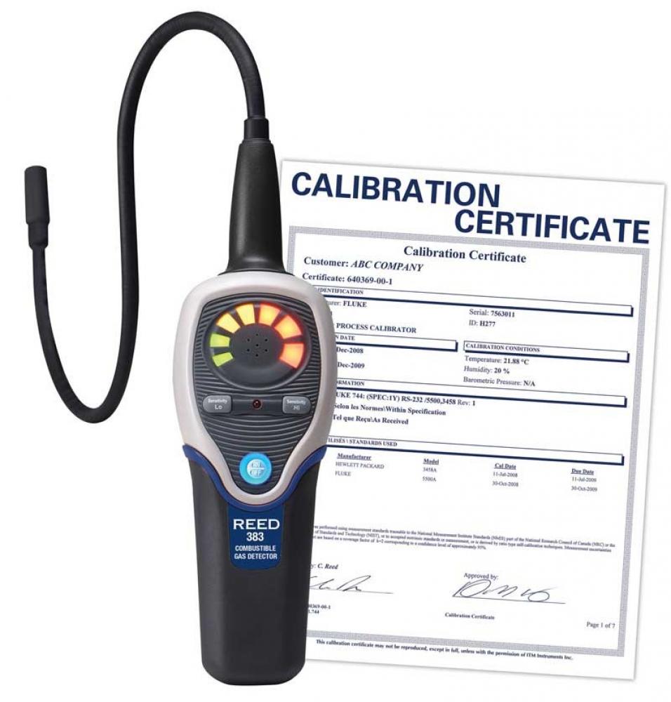 REED C-383-NIST Combustible Gas Leak Detector