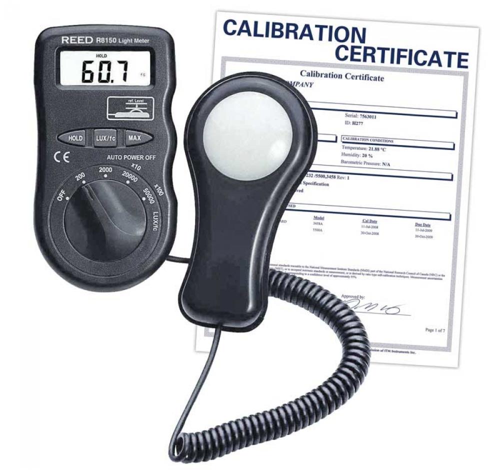 REED R8150 Pocket Light Meter