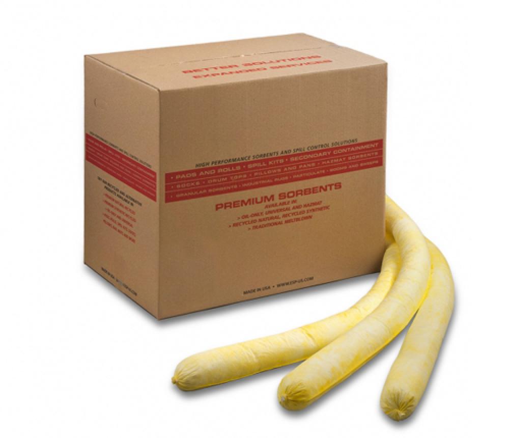 Super Absorbent HazMat Sock - 3" x 4'