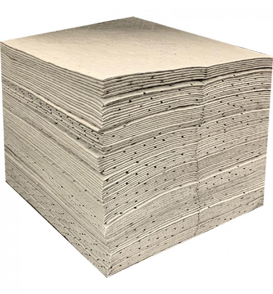 15"x18" Universal Three-Ply Heavyweight Sorbent Pads (100 ct)
