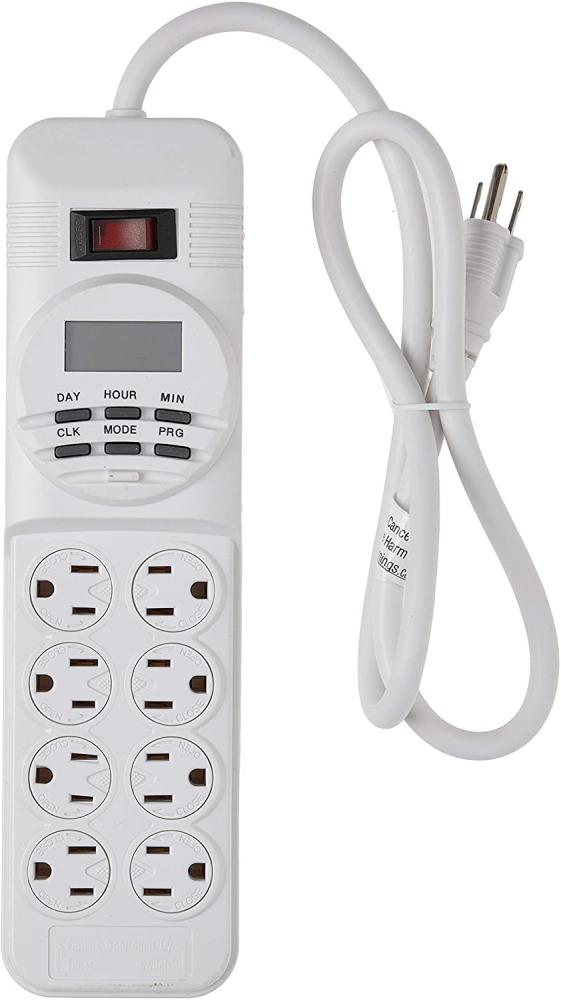 POWERSTRIP- 8 OUTLET 3' DIGITAL 7 DAY