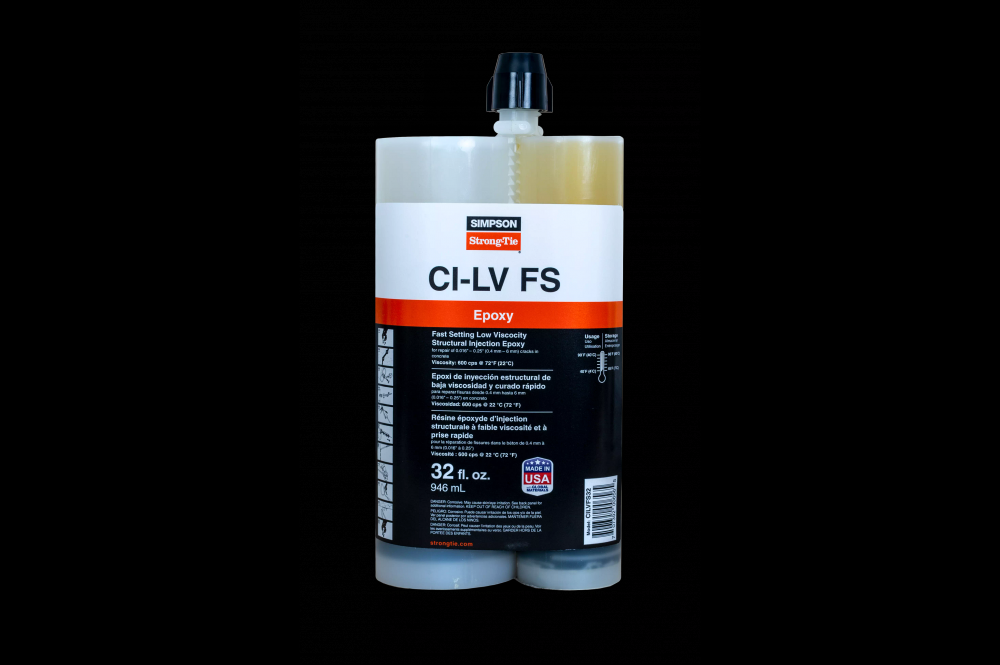 CI-LV FS™ Fast-Setting Low-Viscosity Structural Injection Epoxy (32 oz.)