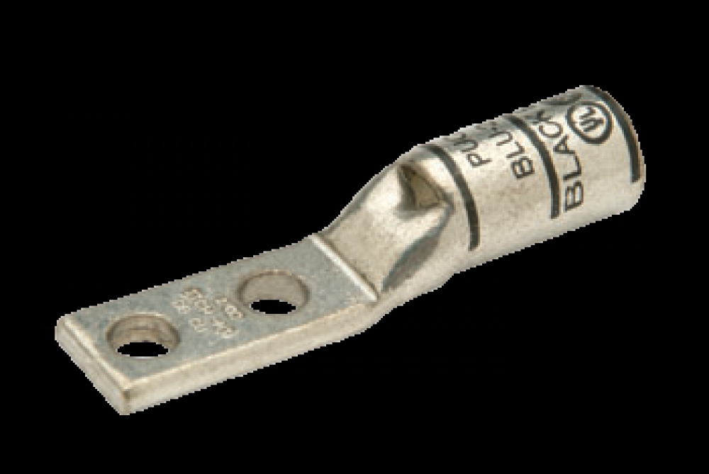 SH COPP LUG 1000 MCM 1/2INCH WH 2HOLE NT