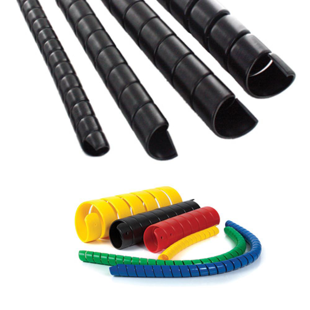 SPIRAL WRAP HD 0.984" UV YELLOW 100FT
