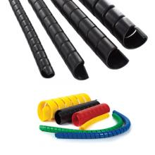 Techspan 769835YW - SPIRAL WRAP HD 0.984" UV YELLOW 100FT