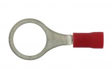 Techspan 561006 - KSPEC RING 22-18GA 3/8Inch PVC RED 100PK