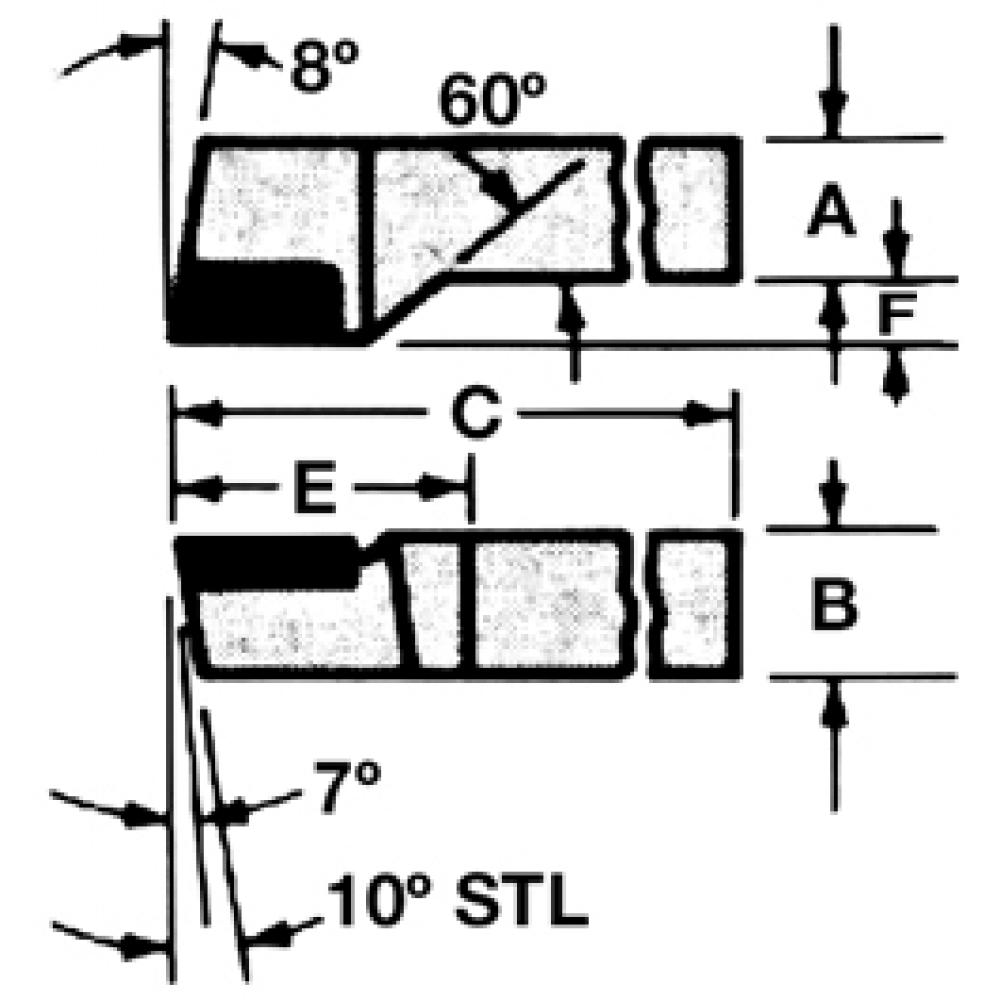 BRAZED TOOL GR8 C2