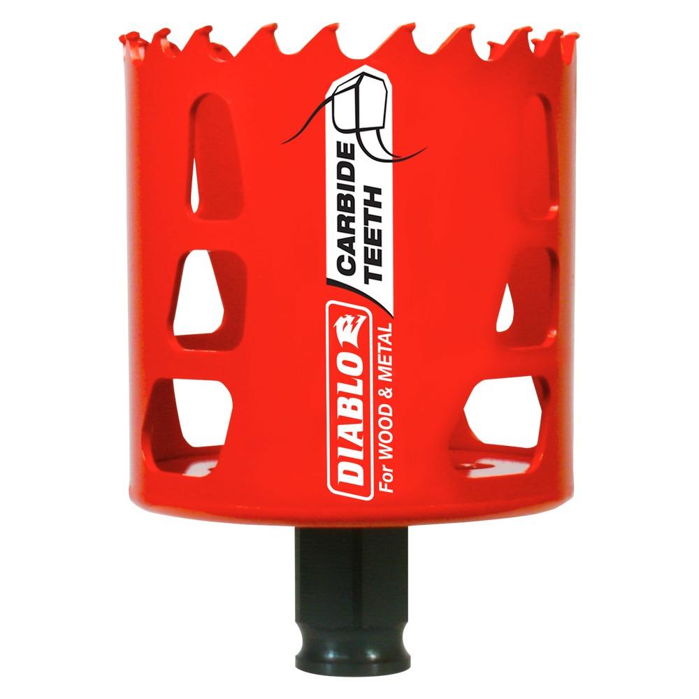 2-9/16 in. (65mm) Carbide-Tipped Wood & Metal Holesaw