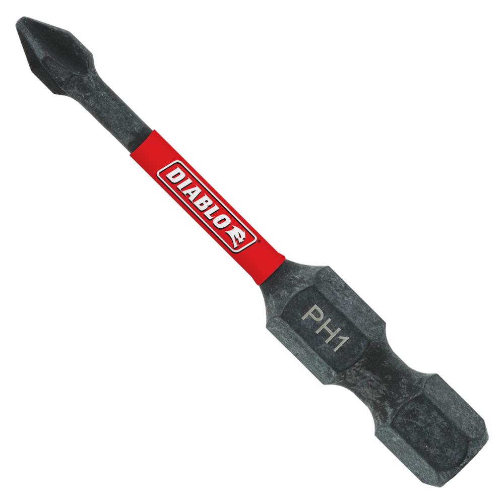 2" #1 Phillips Drive Bits (5-Pack)