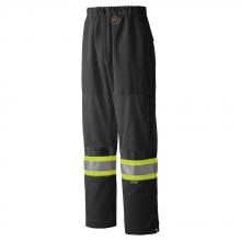 Pioneer V1070370-L - Traffic Safety Pants - Poly Knit - Mesh Leg Panels