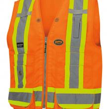 Pioneer V1010151U-S - Hi-vis Multi-Pocket Surveyor Vests