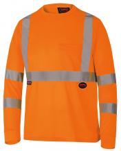 Pioneer V1054250U-L - Bird's-Eye Long-Sleeved Safety Shirts