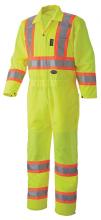 Pioneer V1070160U-2XL - Traffic Safety Coveralls - Poly Knit