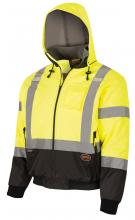 Pioneer V1130560U-4XL - Hi-Vis Waterproof Insulated Bomber Jacket