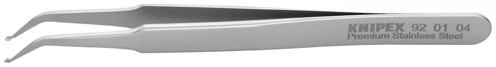 4 1/2" Premium Stainless Steel Positioning Tweezers-45°Angled-SMD