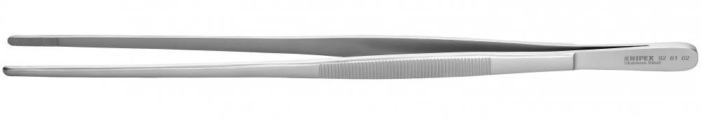 11 3/4" Stainless Steel Gripping Tweezers-Blunt Tips
